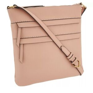 Vera Bradley Leather Mallory Triple Zip Hipster